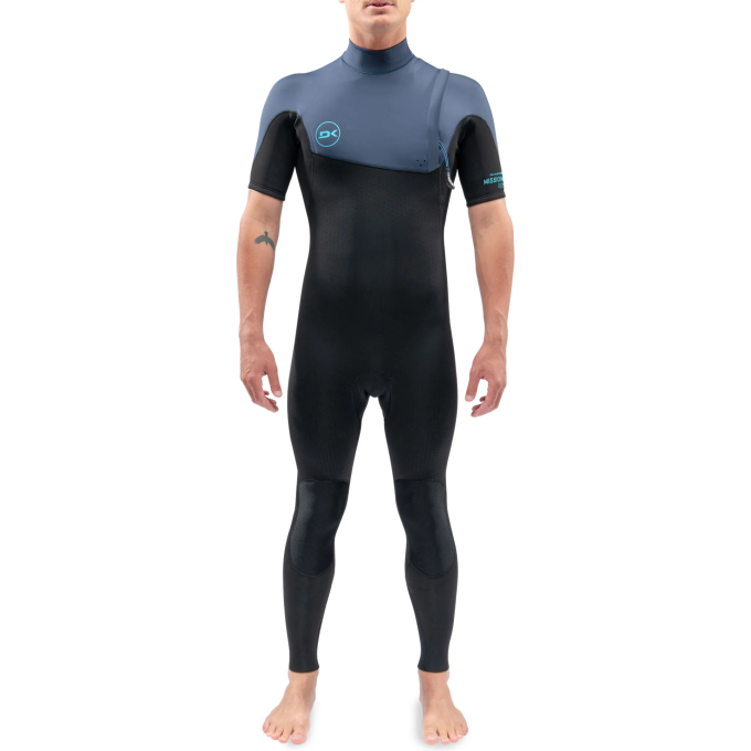 Гидрокостюм DAKINE MEN'S MISSION ZIP FREE SHORT SLEEVE FULL SUIT 2/2mm Black, размер L DK22M22MSS (0604565593245)